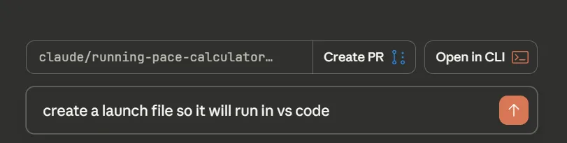 prompt to create launch